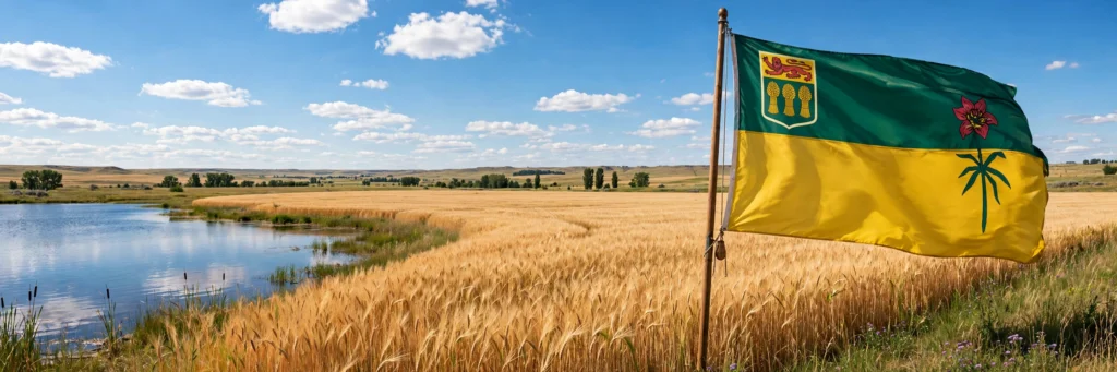 Saskatchewan province hero illustration